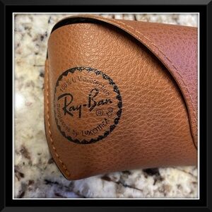 Ray-Ban Tan Sunglasses Case